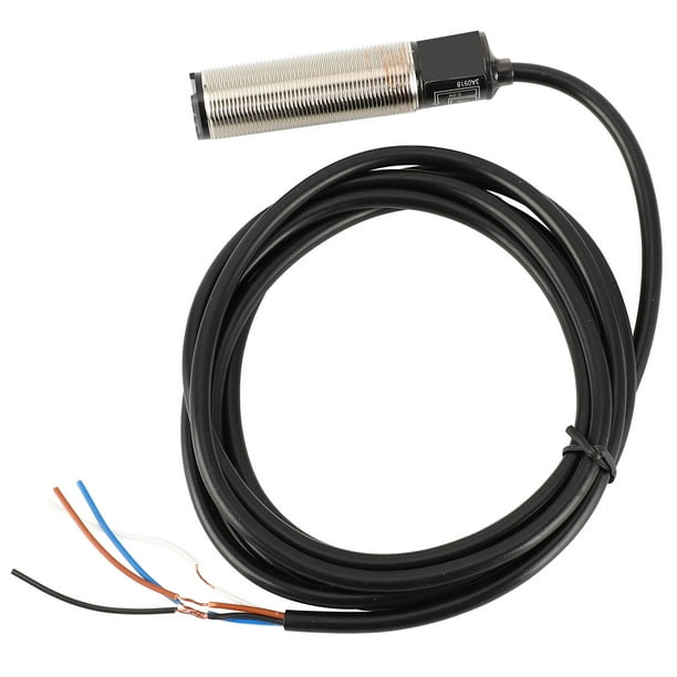 Sensor fotoeléctrico cilíndrico, interruptor fotoeléctrico BERM Interruptores fotoeléctricos de 4 hilos impulsados por el rendimiento