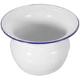 thumbnail image 1 of 1Pc Children Bedpan Household Spittoon Simple Thickened Chamber Pot (White), 1 of 4