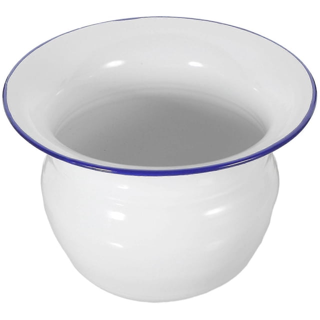 1Pc Children Bedpan Household Spittoon Simple Thickened Chamber Pot (White)