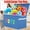 Extra Large Blue, variant on VICTORICH Extra Large Child Collapsible Toy Storage Fabric 32 gal Kids Room Toy Chest, Black
