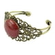 thumbnail image 2 of 2 piezas de cabujón de cúpula de 25 mm, piedra de natural forma forma forma , cabujones de por mayor para joyas, , brazalete, colg rojo, 2 of 7