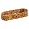thumbnail image 4 of Cesta de almacenamiento tejida a mano para picnic, decorativa, para servir, llavero, cesta rectangular de frutas tejida para cocina y baño. S, 4 of 8