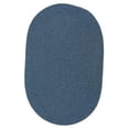 thumbnail image 1 of Wool Solids WL01R084X084 Wool Solids - Federal Blue 7 ft. round Rug, 1 of 5