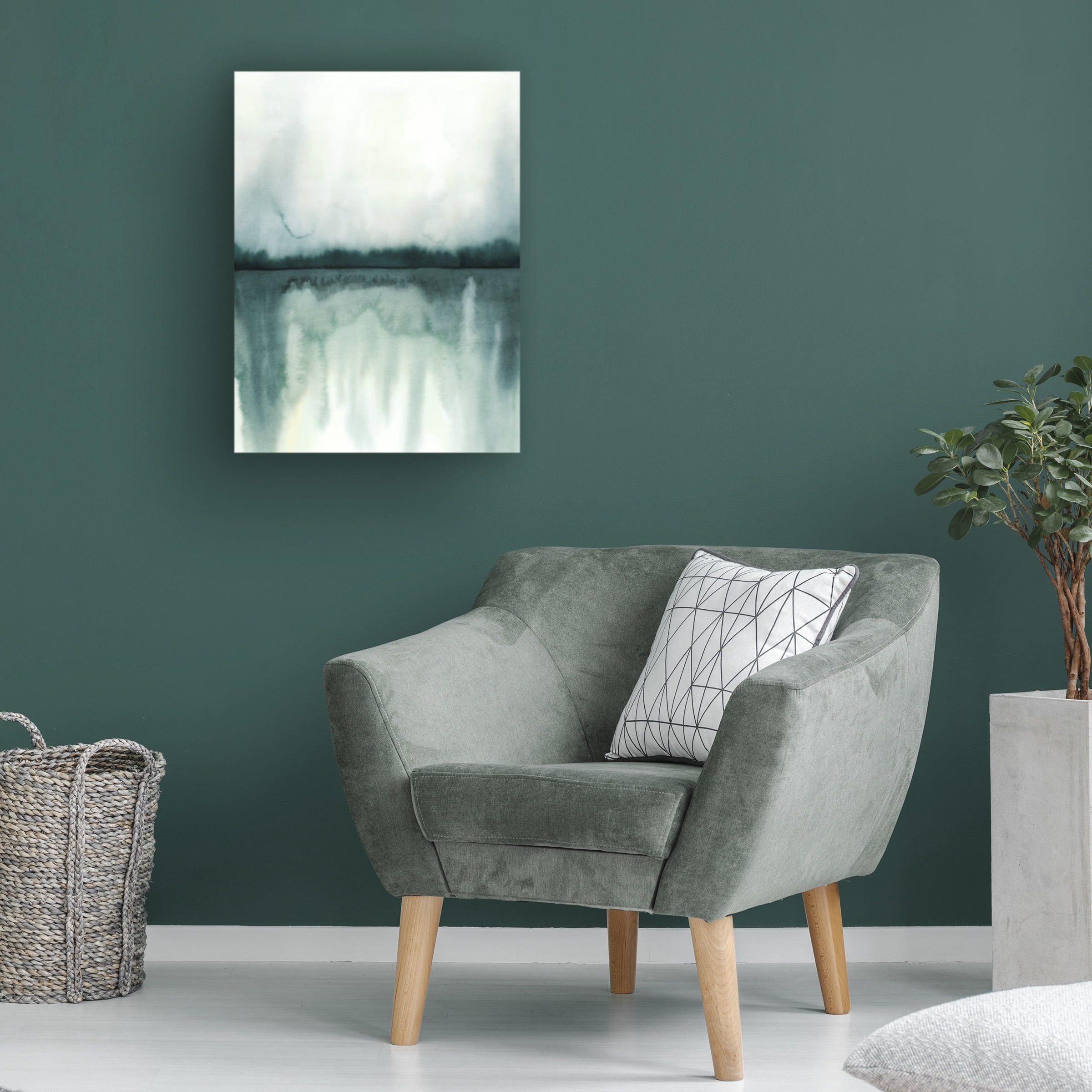 Grace Popp 'Soft Reflections I' Canvas Art