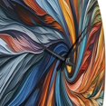 thumbnail image 4 of Designart "Symphony of Spirals III" Abstract Spirals Oversized Wall Clock, 4 of 5