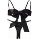 thumbnail image 4 of Tanga Women's Sexy Lingerie, Full Lingerie Bra and Panty Sets, Bodystockings, 4 of 5