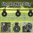 100pcs Shade Cloth Plastic Clips HeavyDuty Round Sunshade Net Fixing