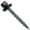 BLACK-250, variant on 10 X 1-1/2" Brite White Metal Roofing Screws - Hex Washer Head- Self-starting/tapping Epdm Washer. 1 250 Count Bag 250