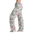 thumbnail image 2 of Just Love Women Pajama Pants Sleepwear Pajamas 6324-10764-3X (3X, Grey - Xmas Snowman), 2 of 3