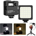 thumbnail image 1 of Mini LED Camera Video Light, Dimmable 2800K-8500K LCD Display Portable Video Lighting for GoPro iPhone Vlogging YouTube Video Filmmaking - EACHSHOT ES36, 1 of 7