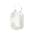thumbnail image 2 of Kokiya Figure Display Bag Waterproof Small Doll Storage Bag for Action Figures Doll White square, 2 of 9