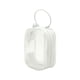 thumbnail image 2 of Bolsa de exhibición de figuras, bolsa para muñecas pequeñas, organizador portátil para colgar, estuche de transporte cuadrado blanco, 2 of 9