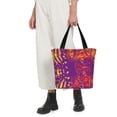 thumbnail image 5 of Salouo Bright Textured Animal for Shoppers Tote for Women Foldable Handbags with Big Capacity Casual One-Shoulder Shopping Bag Hobo Bags Fit for Office/Shopping/Park, 5 of 6