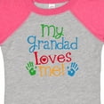thumbnail image 4 of Inktastic My Grandad Loves Me Boys or Girls Baby Bodysuit, 4 of 5
