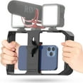 thumbnail image 1 of Estabilizador de teléfono móvil, estabilizador de teléfono inteligente con soportes de zapata fría, soporte de vídeo para teléfono móvil, 1 of 4