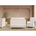 thumbnail image 2 of Delta Children Lola 6-in-1 Convertible Crib - Converts from Baby Crib to Toddler Bed, Daybed, Sofa Bed and Full-Size Bed With and Without Footboard, Fits Standard Full-Size Crib Mattress, Soft Beige, 2 of 17