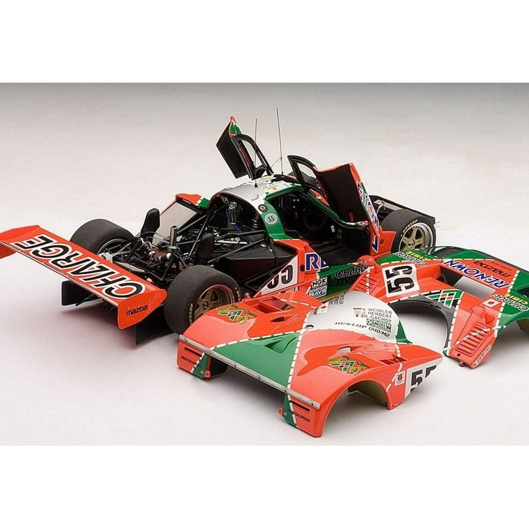 AUOTart 1/18 1991年 MAZDA 787B TOY Car Diecast model cars Mazda 787B 1/18 Autoart No.18 24h Le Mans
