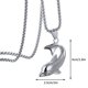 thumbnail image 3 of XWSHYW Adornos Colgantes Nueva Joyería, Collar de Acero Inoxidable, Lindo Colgante de Joyería, 3 of 6