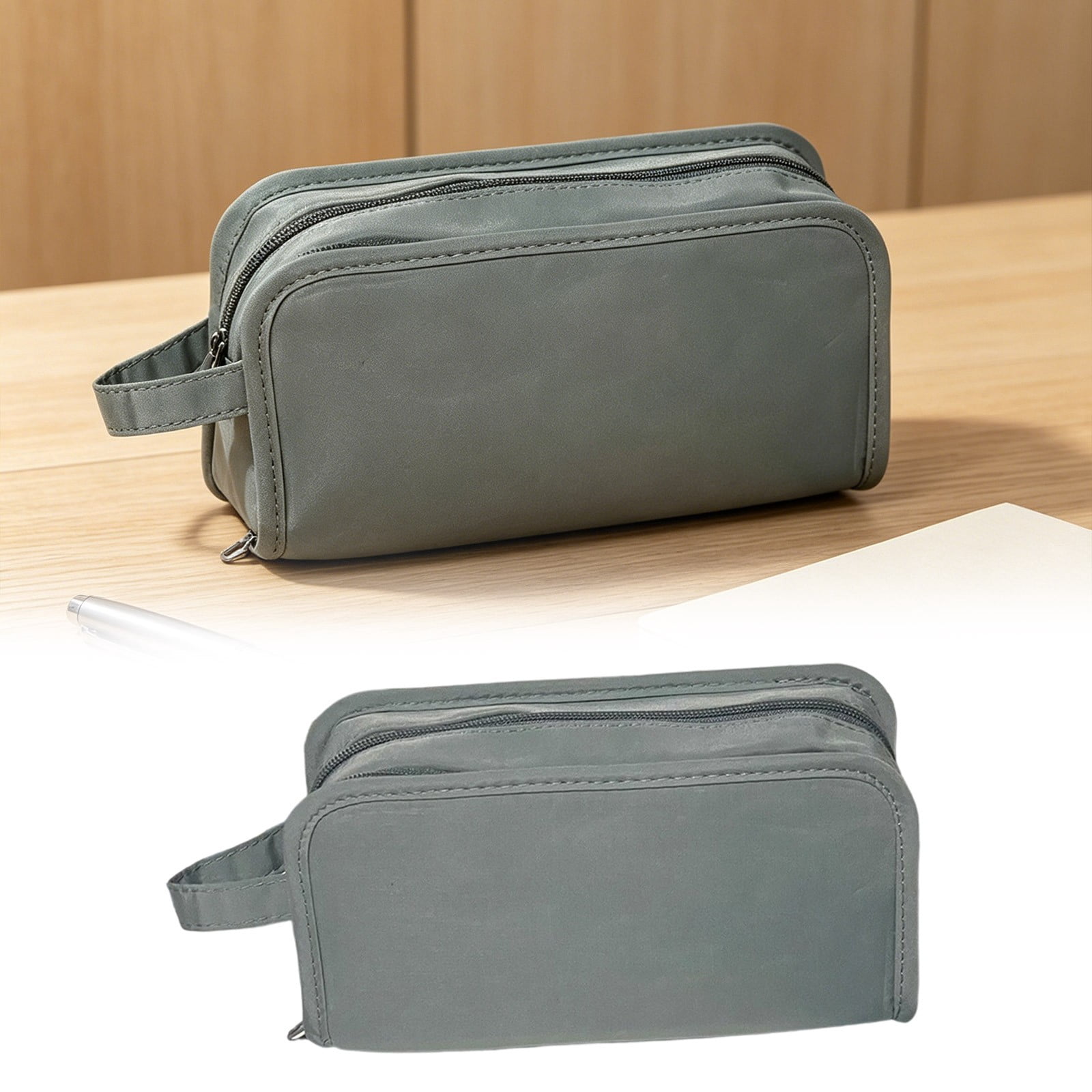 ZMKIAG High Capacity Pencil Pouch with Compartments & Multiple Pockets – Large Pencil Bag with Sturdy Zipper – Cute Pencil Case Organizer for Students