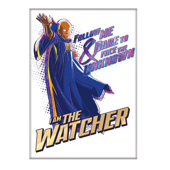 What If The Watcher Magnet Ata-Boy 2.5" x 3.5"