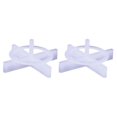 thumbnail image 3 of Plastic Tile Levelers Spacers 200Pcs Practical Cross Shape Tile Spacers For DIY Enthusiasts 1.2X1.2X0.5In Leveling, 3 of 3