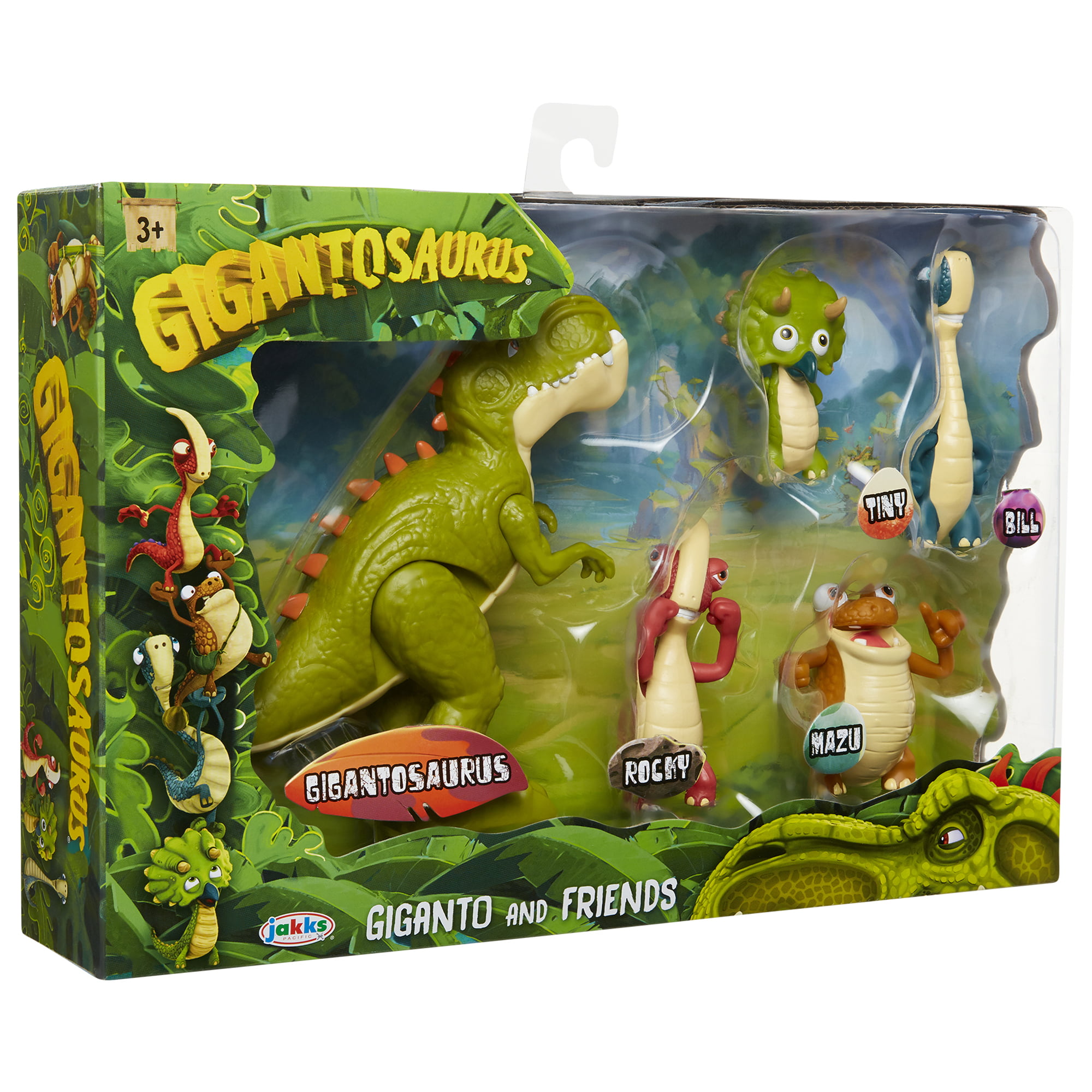 Gigantosaurus Figures Giganto & Friends Toy Action Figures Includes Giganto & 