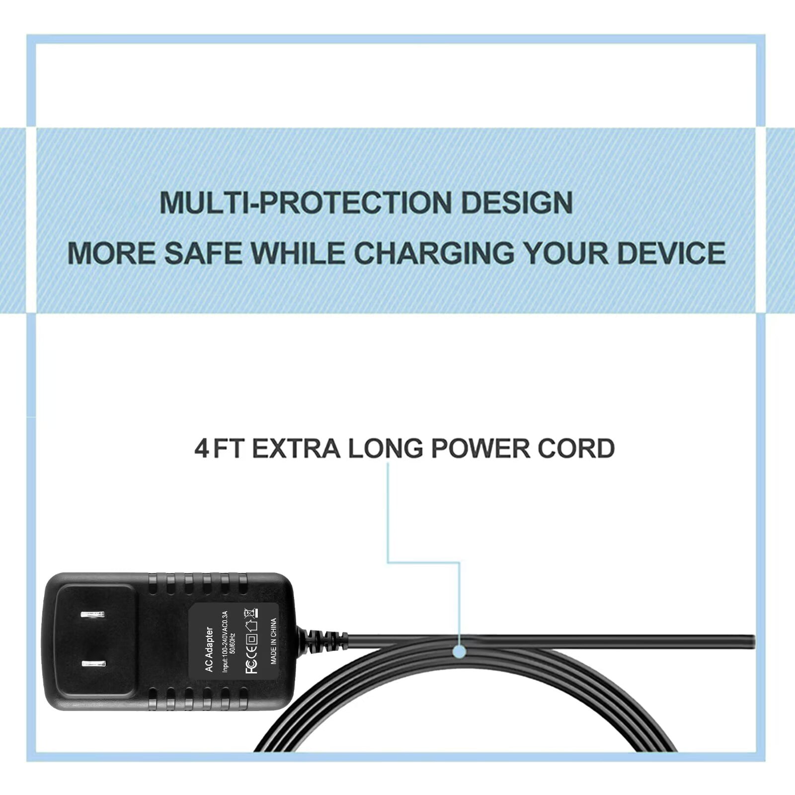 BigNewPowered 12V 2A AC Adapter For CS Model: CS-1202000 Wall Home Charger Power Supply Cord