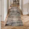 thumbnail image 4 of Washable Runner Rug 2x6 ft Non Slip Soft Low Profile Microfiber Modern Abstract Runner for Entryway, Kitchen, Hallway, Laundry, Bedroom, 4 of 6