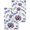 Blue, variant on Jellyfish Coral Coastal Kitchen Dish Towels for Drying Dishes Set of 2, Nautical Summer Beach Ocean Sea Waffle Weave Microfiber Hand Tea Bathroom Towels Quick Dry & Absorbent Towel 12x12