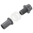 thumbnail image 5 of Uxcell ID Water Tank Pipe Fitting Straight Tube Adapter Connector, Grey 3/4" 1, 5 of 6