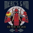 thumbnail image 2 of Men's Marvel Deadpool Gym No Pain No Gain  Pull Over Hoodie, 2 of 4