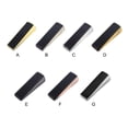 thumbnail image 3 of Bouchon de Porte en Acier Inoxydable Empilable Anti-collision Réutilisable Non-Rayures Maison Hôtel Rouge Bronze, 3 of 9