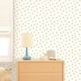 thumbnail image 5 of Small Gold Dot Peel and Stick Wallpaper, 5 of 10