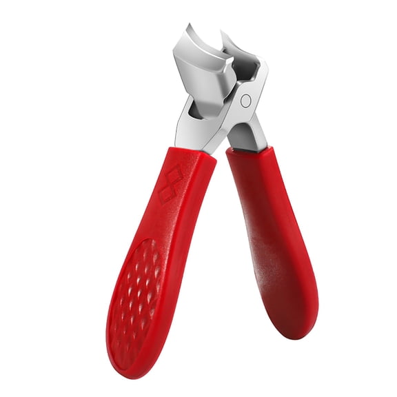 Thick Toenail for Seniors and Men - High Grade Stainless Steel Nail Cutter with Large Opening - Effortless Trimming Manicure Tool for Hard Nails
