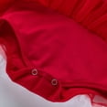 thumbnail image 3 of Juego de Conjunto Navideño para Bebés Recién Nacidas, Vestido Mono con Bandas y Leggings, 3 of 5