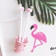 thumbnail image 3 of Sijiali 0.5mm Cute Flamingo Swan Signature Gel Ink Writing Pen Office School Stationery, 3 of 10