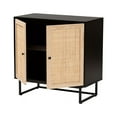 thumbnail image 3 of Wholesale Interiors Declan Mid-Century Modern Espresso Brown Accent Cabinet 31.5W x 15.7D x 31.5H in, 3 of 7