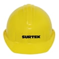 thumbnail image 1 of Casco De Seguridad SURTEK Ajuste De Matraca Amarillo 137308, 1 of 2