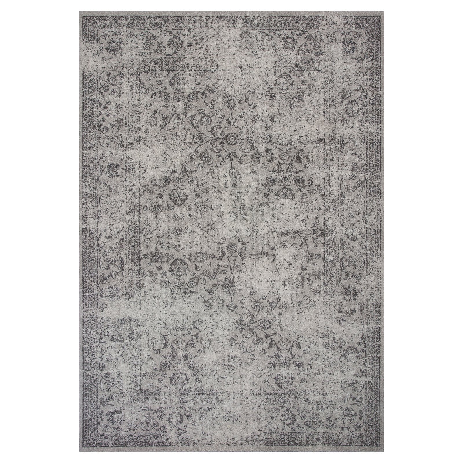 KAS Oriental Rugs Reflections 7427 Gray Vintage