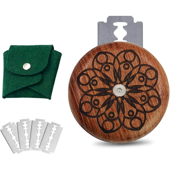 UFO Bread Lame Cutter for Homemade Sourdough Bread Bakers, Slashing Tool Cutting Bread Scoring Knife Razor Cutter, Great Gift for Artisan Bread and Baguette Makers(GREEN)