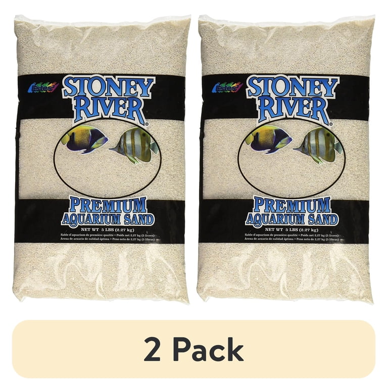 Stoney River White Aquatic Sand, 5-Pound Bag (2-Pack) photo 1