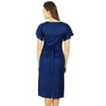 thumbnail image 6 of Bimba Womens Asymmetrical Shift Dress Mid-Calf Summer Rayon Day Dresses, 6 of 6