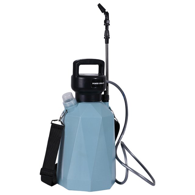 Rociador de riego por aspersión 2000mAh 5L para el hogar (polígono) azul