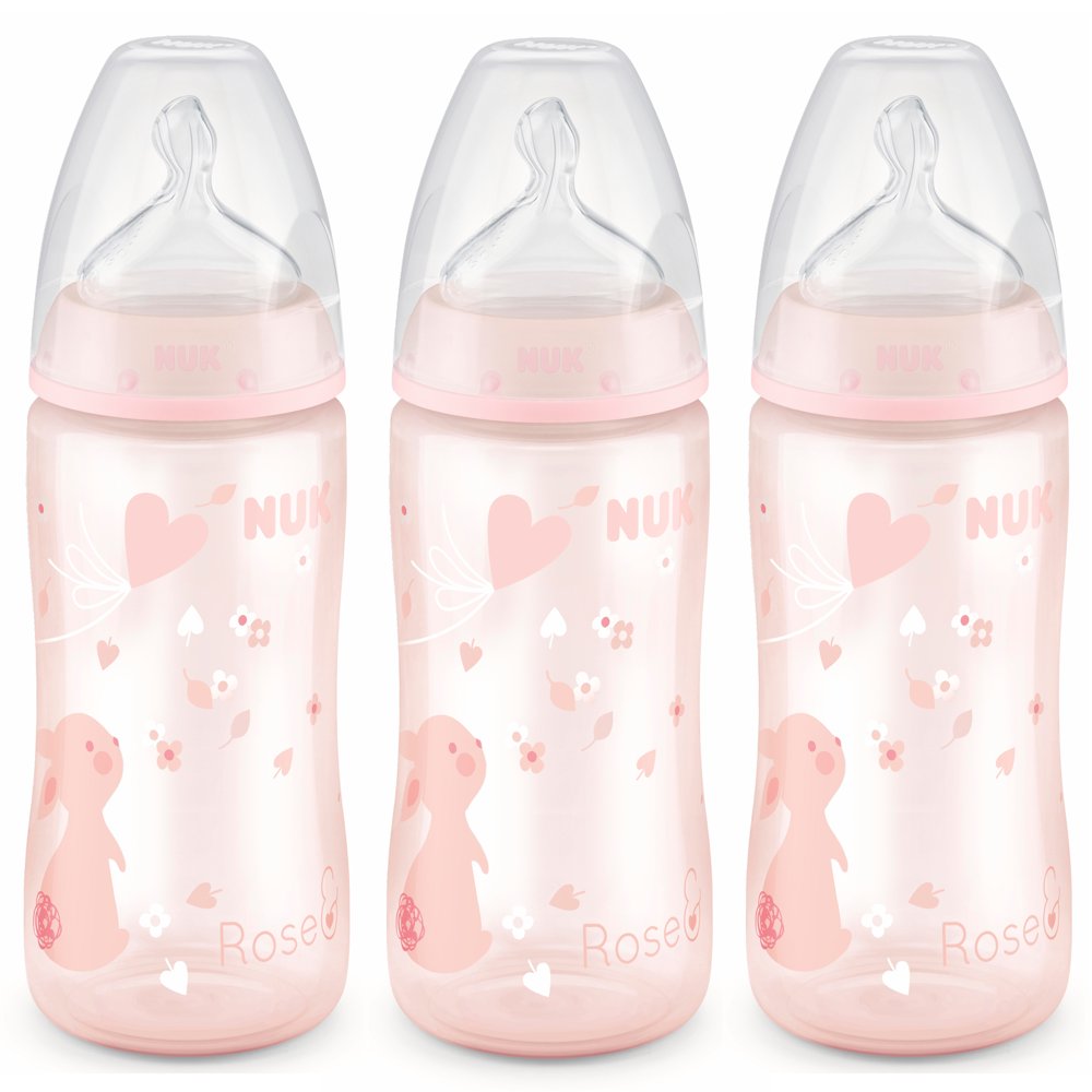 NUK Smooth Flow AntiColic Bottle, 10 oz, 3Pack
