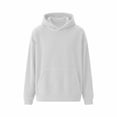 thumbnail image 4 of Yutgune Men's Pullover Hoodie, Casual Long Sleeve Hooded Sweatshirt with Pocket for Fall and Winter, 4 of 6