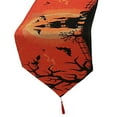thumbnail image 4 of Table Runner Cotton and Linen for Halloween Decorations Home Dining Table 33x180cm, 4 of 9