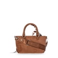 thumbnail image 2 of Madden NYC Women's Small Top Handle Satchel, Brown, 2 of 6