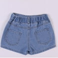 thumbnail image 4 of YTDSCS Girls Denim Jean Shorts Kids Baby Fashion Skirt Shorts Summer Beach Sports Short Pants for 3-12 Years, 4 of 9