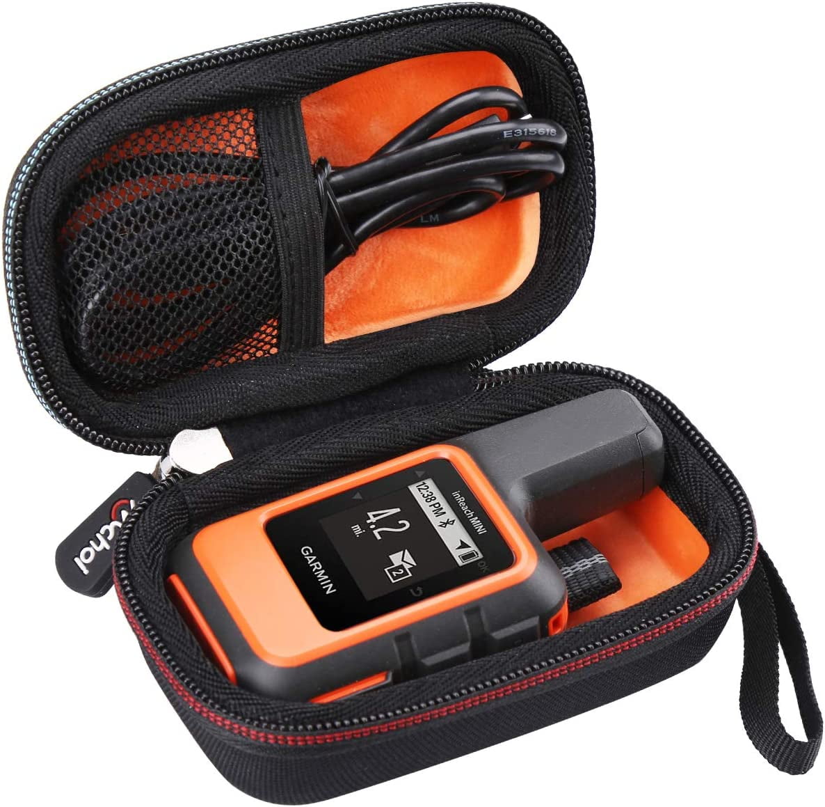 Tuff-Luv Custodia In Silicone Per Garmin InReach Explorer – Nero – Con Proteggischermo Incluso