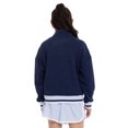 thumbnail image 6 of Stitch Girls' Quarter Zip Graphic Pullover Sweatshirt with Long Sleeves, Sizes 4-12, 6 of 8